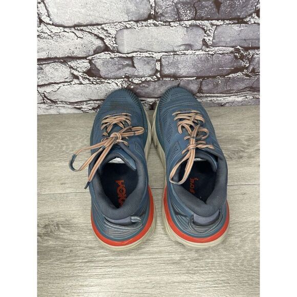 Hoka One One Bondi 7 110518 RTOS Blue Synthetic Running Shoes Men 10.5 US/44 2/3 main image 5